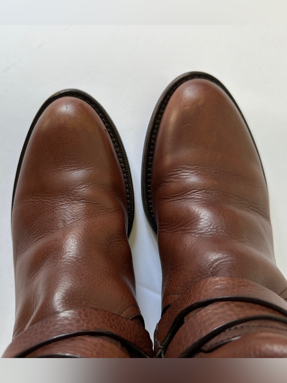 Ralph Lauren Collection Horse Bit Western Boots - Picture 9 of 11